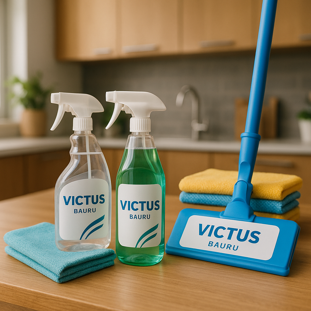 Kit de soluções rápidas de limpeza Victus Bauru